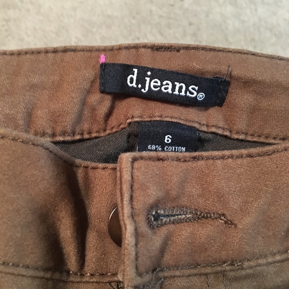 Brown D Jeans Size 6